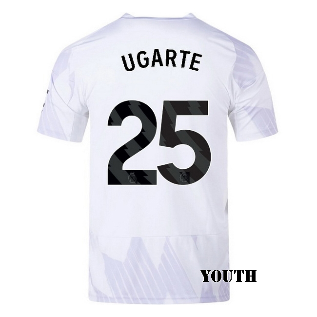 2025/26 Manuel Ugarte #25 Away Youth Soccer Jersey