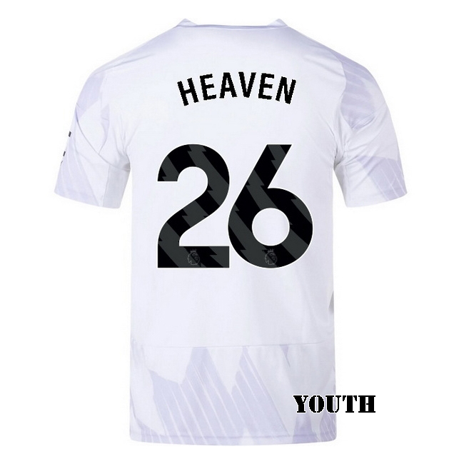 2025/26 Ayden Heaven #26 Away Youth Soccer Jersey