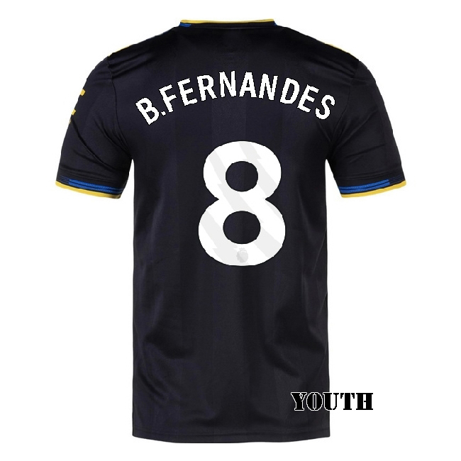 2025/26 Bruno Fernandes #8 Third Youth Soccer Jersey