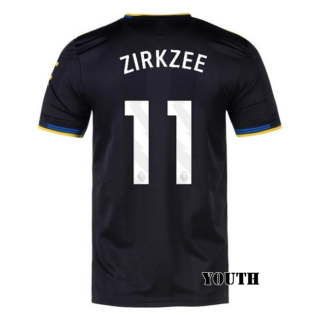 2025/26 Joshua Zirkzee #11 Third Youth Soccer Jersey
