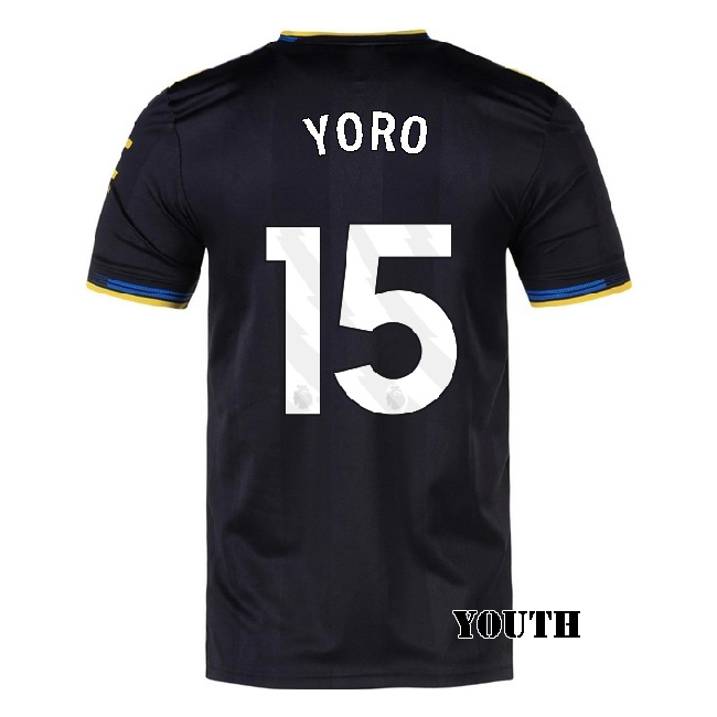 2025/26 Leny Yoro #15 Third Youth Soccer Jersey