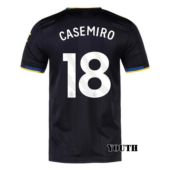 2025/26 Casemiro #18 Third Youth Soccer Jersey