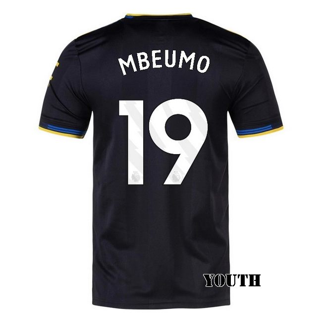 2025/26 Bryan Mbeumo #19 Third Youth Soccer Jersey