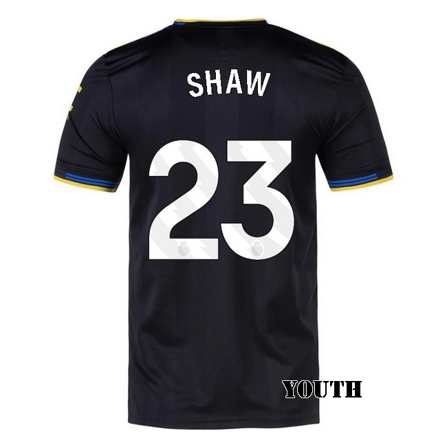 2025/26 Luke Shaw #23 Third Youth Soccer Jersey
