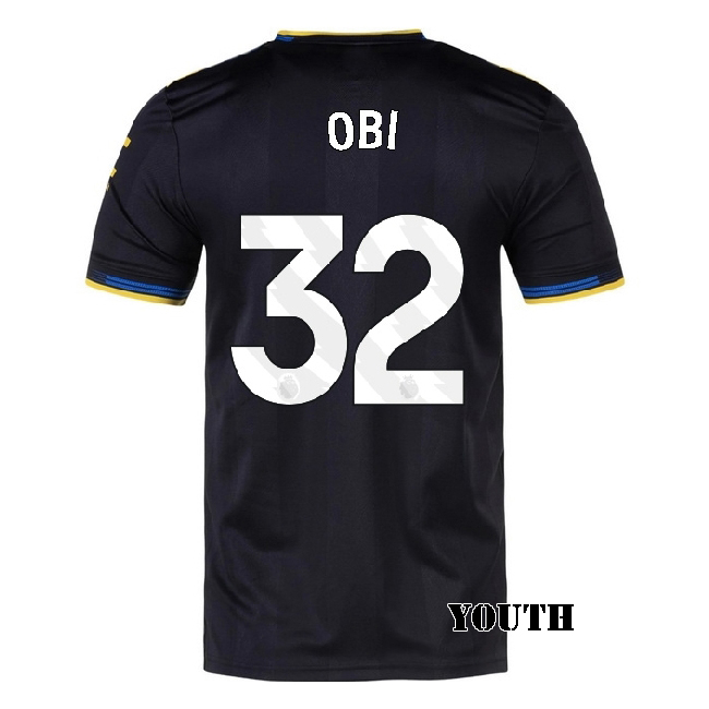 2025/26 Chido Obi #32 Third Youth Soccer Jersey