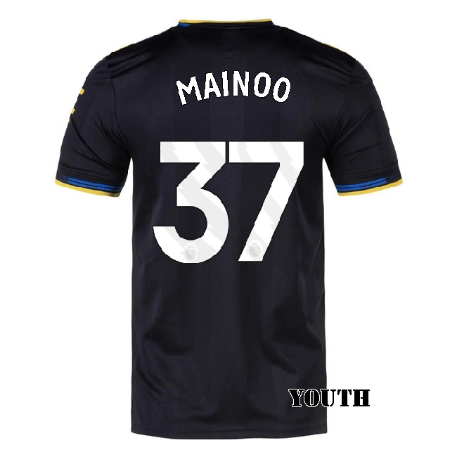 2025/26 Kobbie Mainoo #37 Third Youth Soccer Jersey