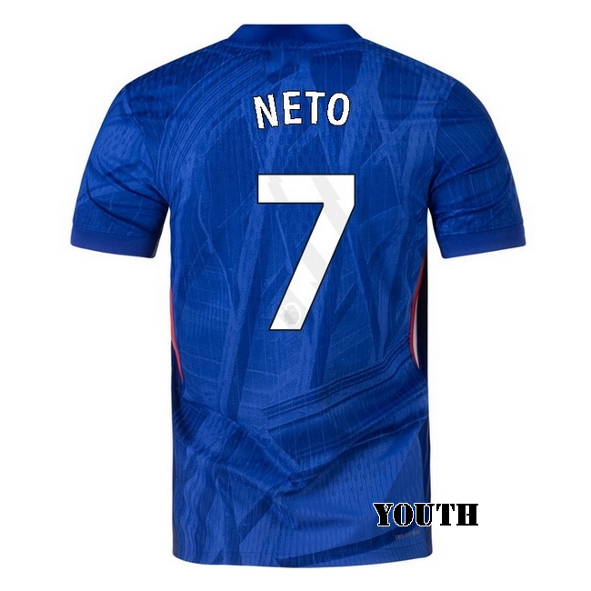 2025/26 Pedro Neto #7 Home Youth Soccer Jersey