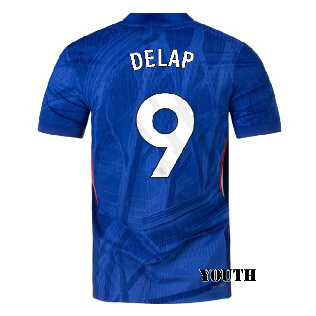 2025/26 Liam Delap #9 Home Youth Soccer Jersey