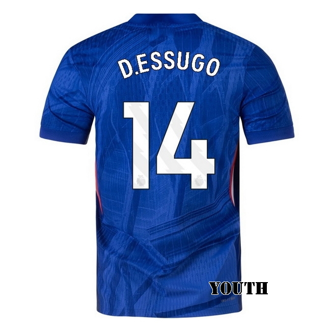 2025/26 Dario Essugo #14 Home Youth Soccer Jersey