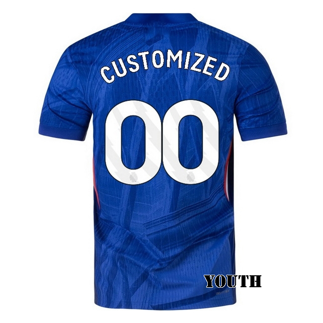 2025/26 CUSTOMIZED U #00 Home Youth Soccer Jersey