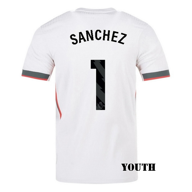 2025/26 Robert Sanchez #1 Away Youth Soccer Jersey