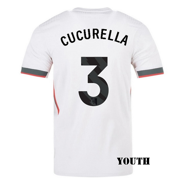 2025/26 Marc Cucurella #3 Away Youth Soccer Jersey