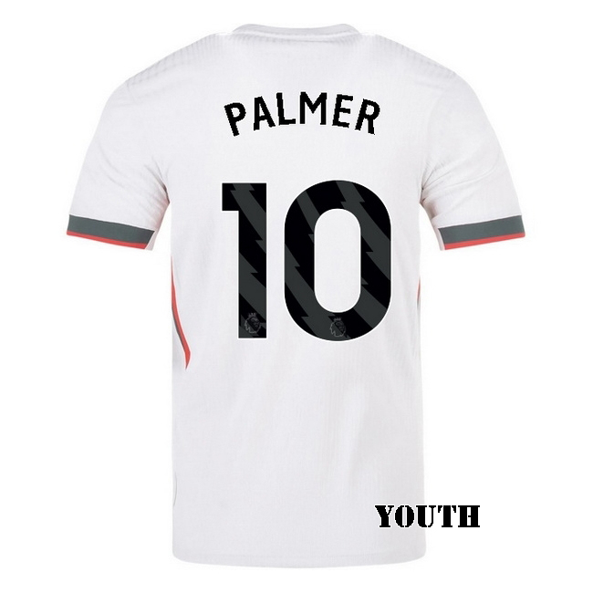 2025/26 Cole Palmer #10 Away Youth Soccer Jersey