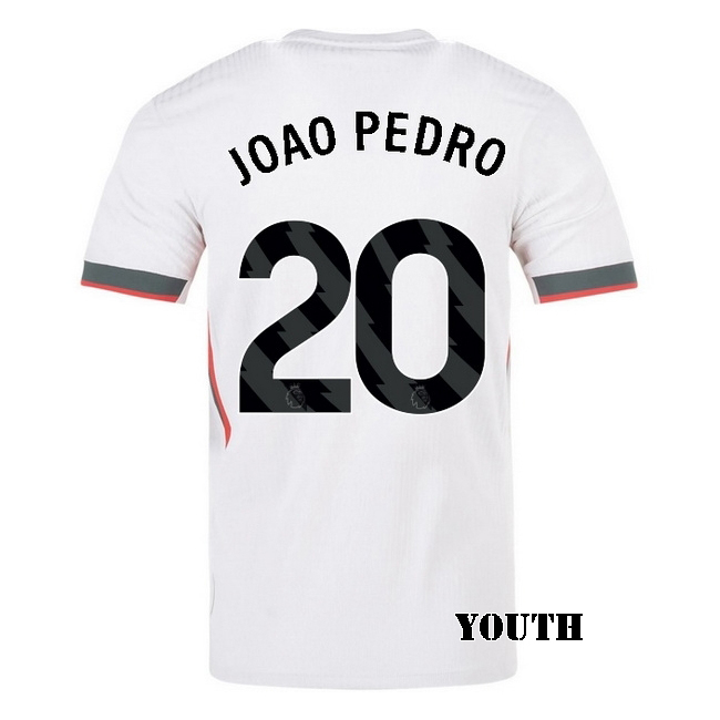 2025/26 Joao Pedro #20 Away Youth Soccer Jersey