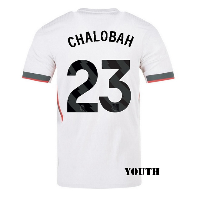 2025/26 Trevoh Chalobah #23 Away Youth Soccer Jersey