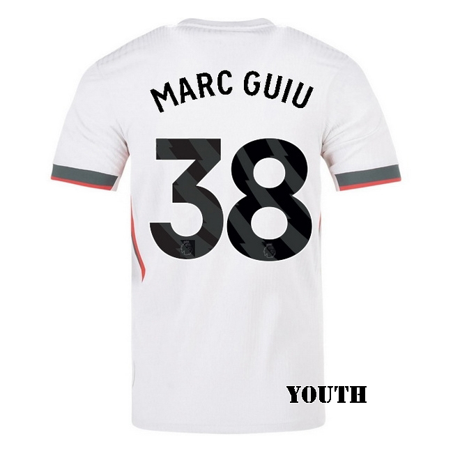 2025/26 Marc Guiu #38 Away Youth Soccer Jersey