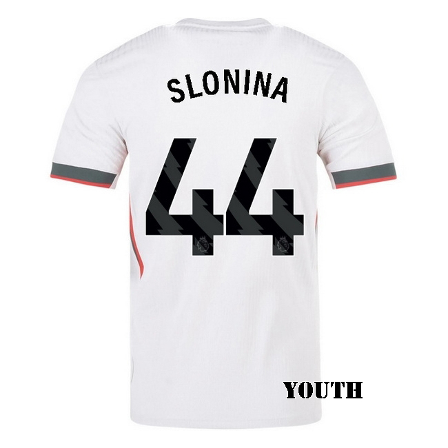 2025/26 Gabriel Slonina #44 Away Youth Soccer Jersey