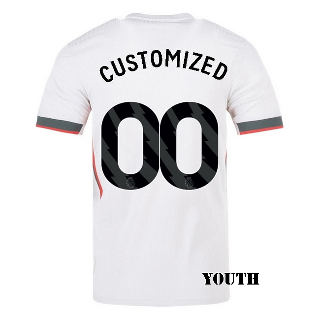2025/26 CUSTOMIZED F #00 Away Youth Soccer Jersey