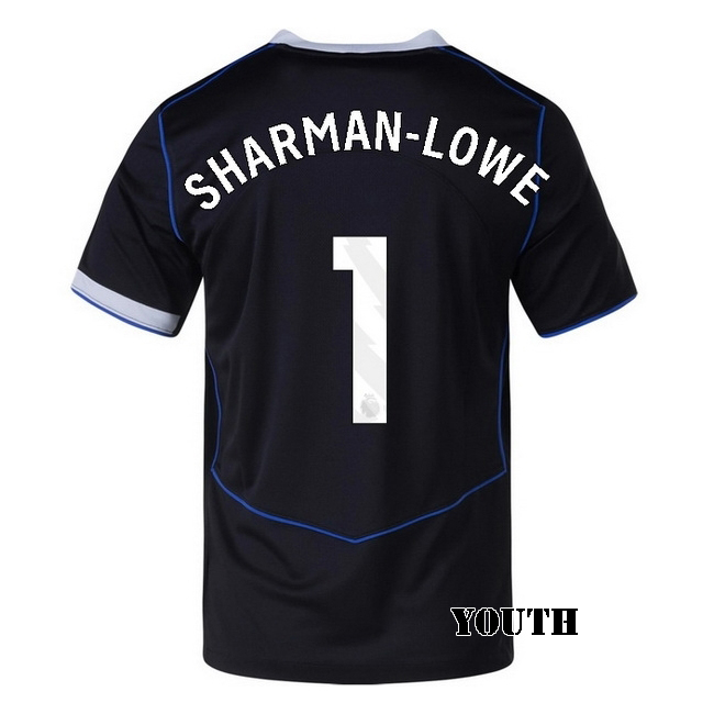2025/26 Teddy Sharman-Lowe #1 Third Youth Soccer Jersey