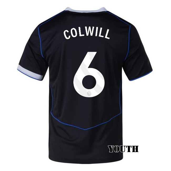 2025/26 Levi Colwill #6 Third Youth Soccer Jersey
