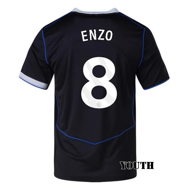 2025/26 Enzo Fernandez #8 Third Youth Soccer Jersey