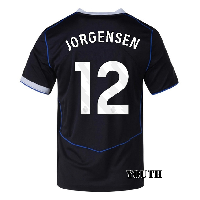 2025/26 Filip Jorgensen #12 Third Youth Soccer Jersey