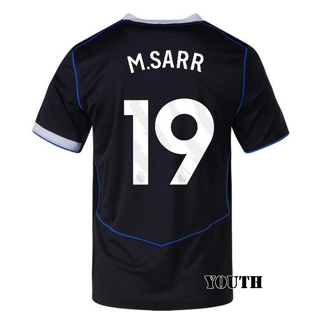 2025/26 Mamadou Sarr #19 Third Youth Soccer Jersey