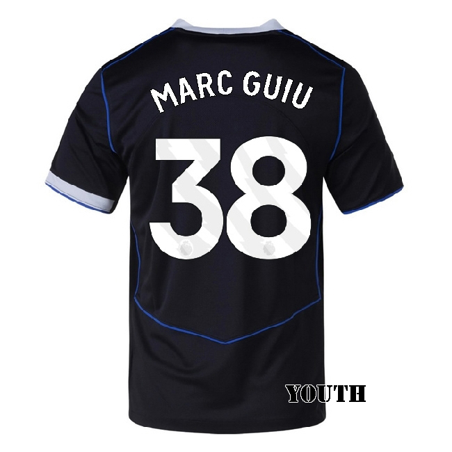 2025/26 Marc Guiu #38 Third Youth Soccer Jersey
