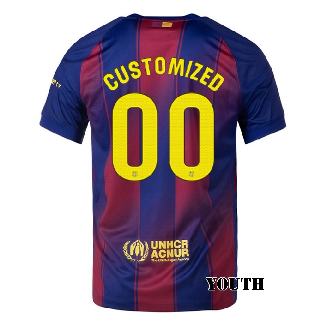 2025/26 CUSTOMIZED W #00 Home Youth Soccer Jersey