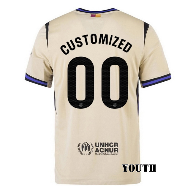 2025/26 CUSTOMIZED G #00 Away Youth Soccer Jersey