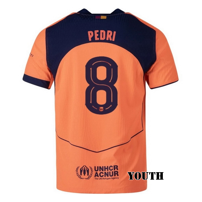 2025/26 Pedri #8 Third Youth Soccer Jersey