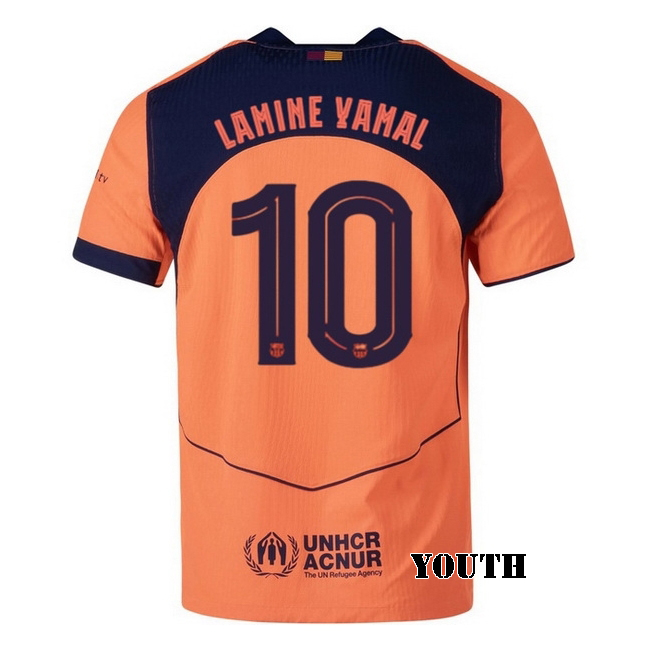 2025/26 Lamine Yamal #10 Third Youth Soccer Jersey