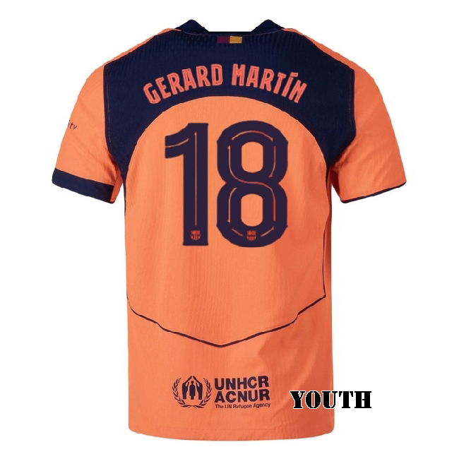 2025/26 Gerard Martin #18 Third Youth Soccer Jersey