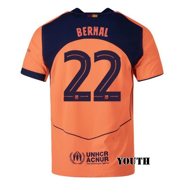 2025/26 Marc Bernal #22 Third Youth Soccer Jersey
