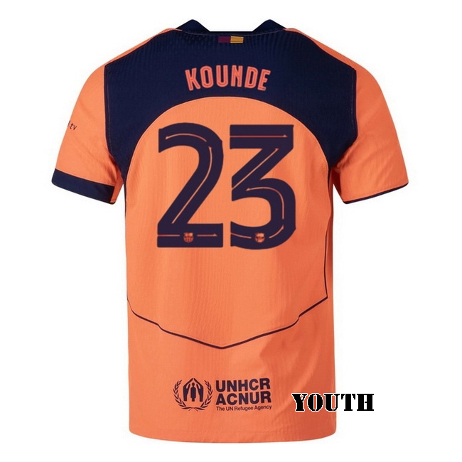 2025/26 Jules Kounde #23 Third Youth Soccer Jersey