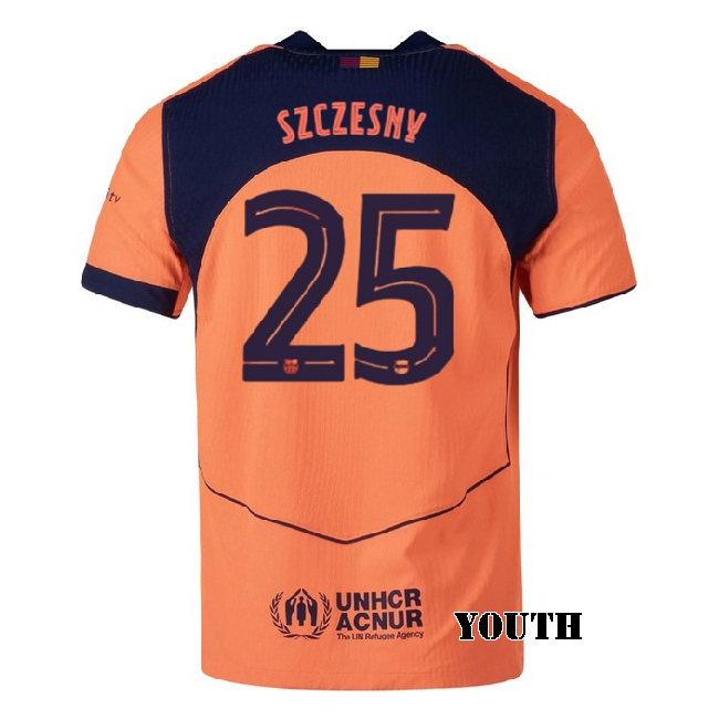 2025/26 Wojciech Szczesny #25 Third Youth Soccer Jersey
