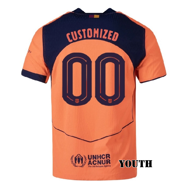 2025/26 CUSTOMIZED G #00 Third Youth Soccer Jersey