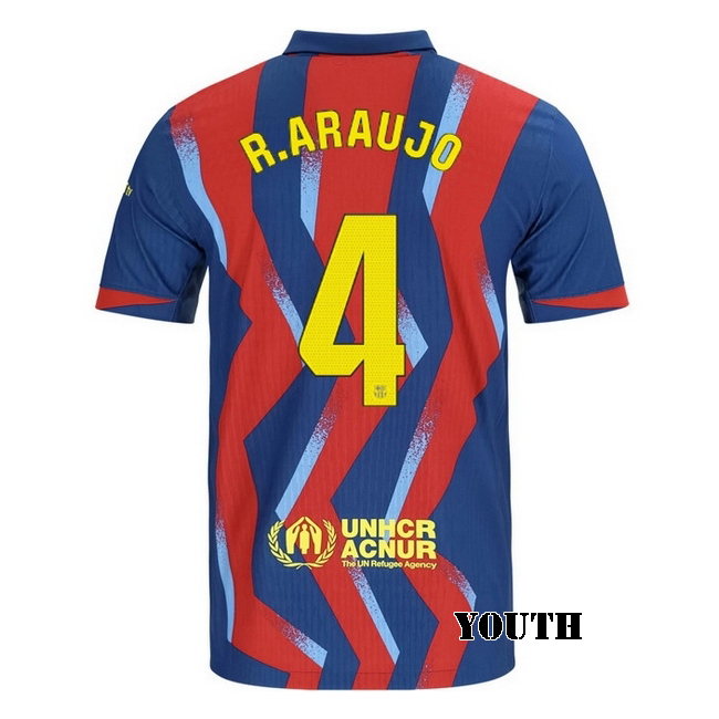 2025/26 Ronald Araujo #4 Fourth Youth Soccer Jersey