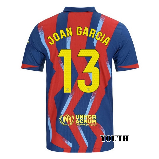 2025/26 Joan Garcia #13 Fourth Youth Soccer Jersey