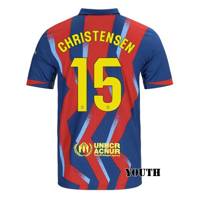 2025/26 Andreas Christensen #15 Fourth Youth Soccer Jersey