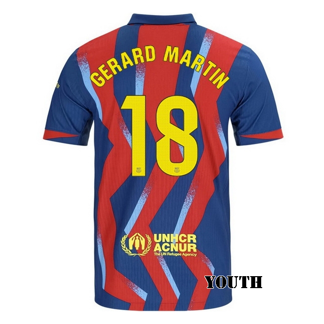 2025/26 Gerard Martin #18 Fourth Youth Soccer Jersey
