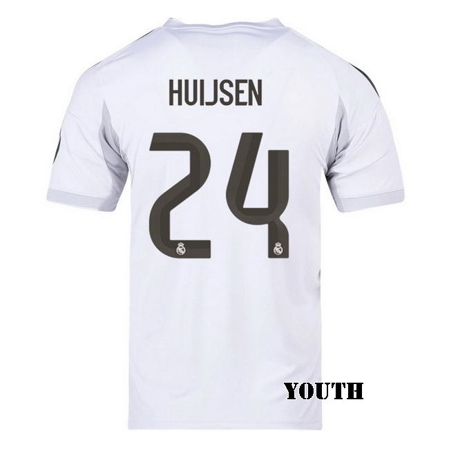 2025/26 Dean Huijsen #24 Home Youth Soccer Jersey