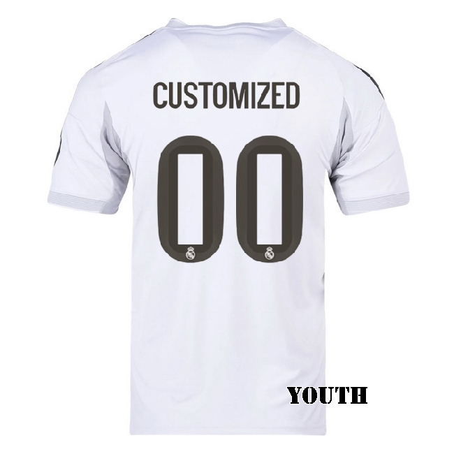 2025/26 CUSTOMIZED X #00 Home Youth Soccer Jersey