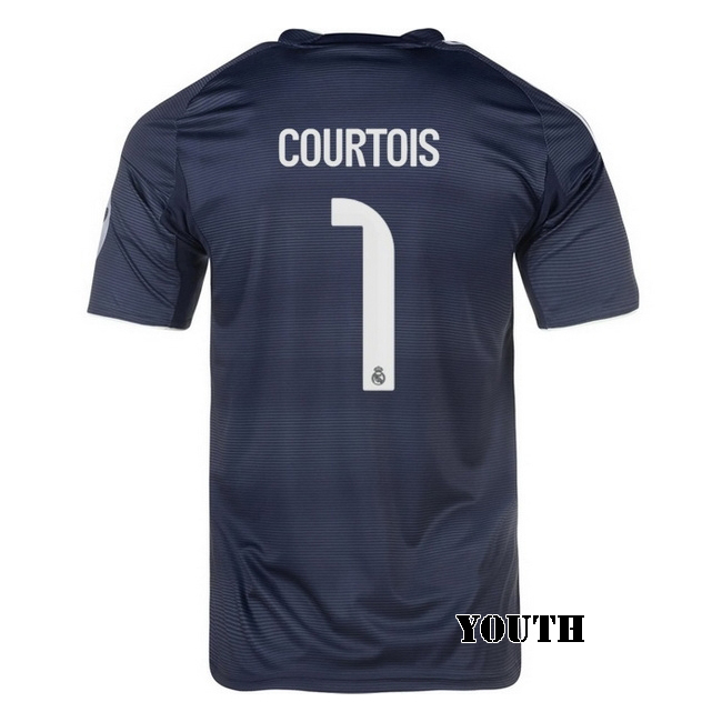 2025/26 Thibaut Courtois #1 Away Youth Soccer Jersey