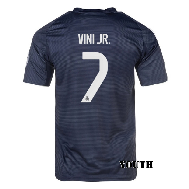 2025/26 Vinicius Junior #7 Away Youth Soccer Jersey