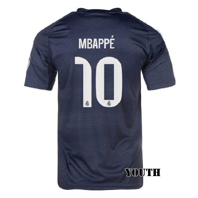 2025/26 Kylian Mbappe #10 Away Youth Soccer Jersey