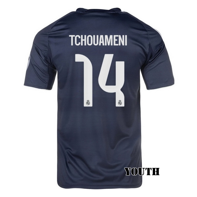 2025/26 Aurelien Tchouameni #14 Away Youth Soccer Jersey