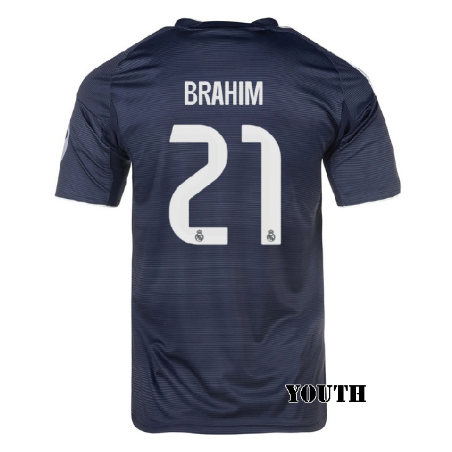 2025/26 Brahim Diaz #21 Away Youth Soccer Jersey