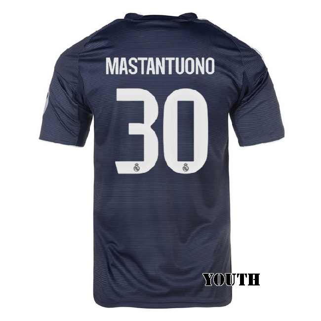 2025/26 Franco Mastantuono #30 Away Youth Soccer Jersey