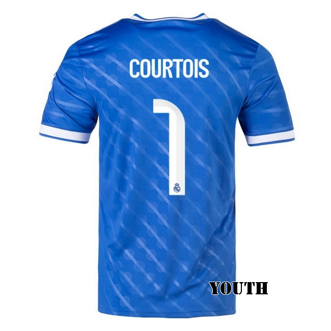 2025/26 Thibaut Courtois #1 Third Youth Soccer Jersey